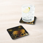 Das goldene Einhorn Getränkeuntersetzer (Rechte Seite)