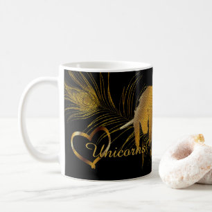 Das goldene Einhorn Kaffeetasse