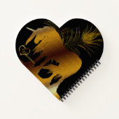 Das goldene Einhorn Notizblock (Rückseite)