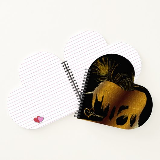 Das goldene Einhorn Notizblock (Innenseite)