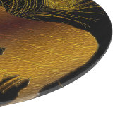 Das goldene Einhorn Schneidebrett (Ecke)