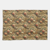 Das goldene Feuer - gotisch Viktorianisch Geschirrtuch (Horizontal)