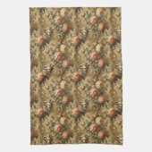 Das goldene Feuer - gotisch Viktorianisch Geschirrtuch (Vertikal)