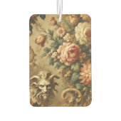 Das goldene Feuer - gotische Blüte Autolufterfrischer (Rückseite)