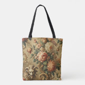Das goldene Feuer - gotische Blüte Tasche (Rückseite)
