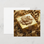 Das goldene Geschenk Save The Date (Vorne/Hinten)