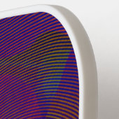 Das goldene, helle Pickleball-Racket ist individue Pickleball Schläger (Linke Seite)