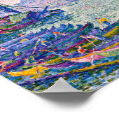 Das goldene Horn, Minarett | Paul Signac | Poster (Ecke)