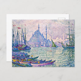 Das goldene Horn, Minarett | Paul Signac | Postkarte