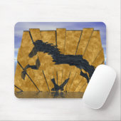 Das goldene Island Mousepad (Mit Mouse)