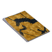 Das goldene Island Notizblock (Rechte Seite)