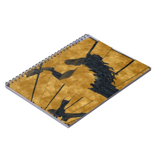 Das goldene Island Notizblock (Linke Seite)