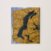 Das goldene Island Puzzle (Vertikal)