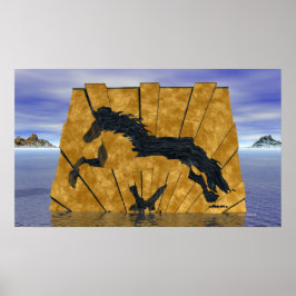 Das goldene isländische ~poster poster