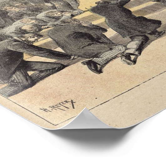 Das Goldene Kalb Poster (Ecke)