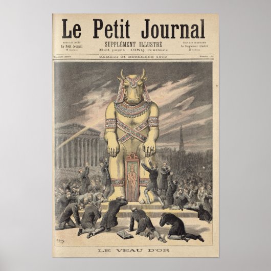 Das Goldene Kalb Poster (Vorne)