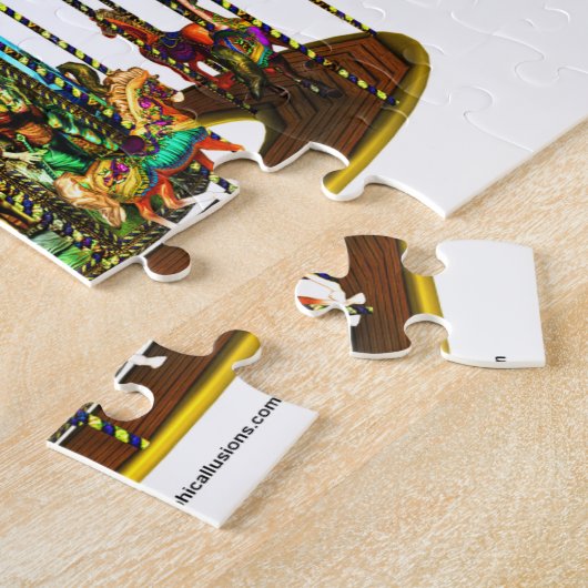 Das goldene Karussell Puzzle (Seite)