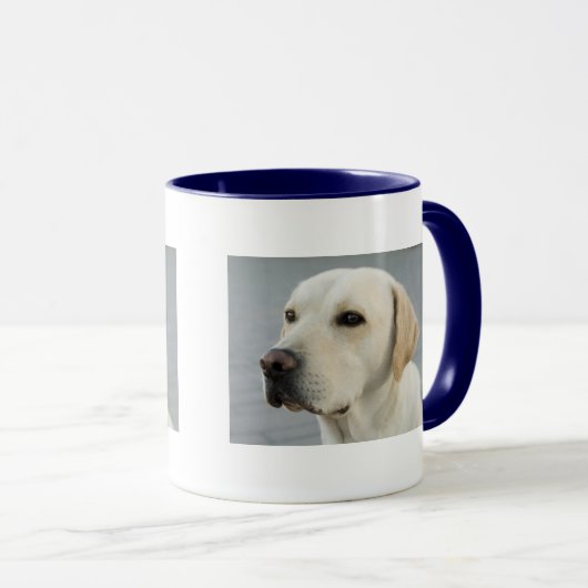 Das goldene Labrador Tasse (VorderseiteRechts)