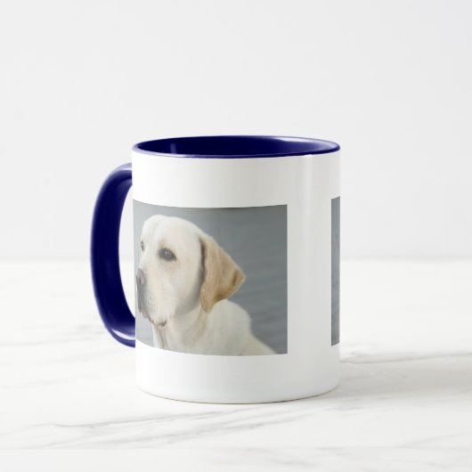 Das goldene Labrador Tasse (Vorderseite Links)