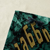 Das goldene Nugget Trap Beach Handtuch (Beispiel)