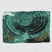 Das goldene Nugget Trap-Handtuch Golfhandtuch (Horizontal)