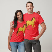 Das Goldene Pferd T-Shirt (Unisex)