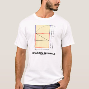 Das goldene Rechteck (mathematisches Verhältnis) T-Shirt