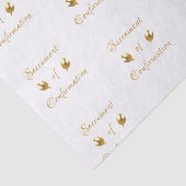 Das goldene Sakrament der Bestätigung und der Heil Seidenpapier (Ausschnitt)