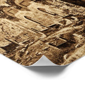 Das goldene Tor in Jerusalem Poster (Ecke)