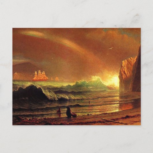 Das Goldene Tor, schöne Kunst, Postkarte (Vorderseite)