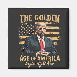 Das goldene Zeitalter Amerikas beginnt jetzt Magnet