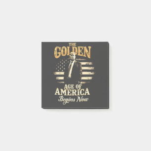 Das goldene Zeitalter Amerikas beginnt jetzt mit T Post-it Klebezettel