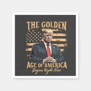 Das goldene Zeitalter Amerikas beginnt jetzt Serviette