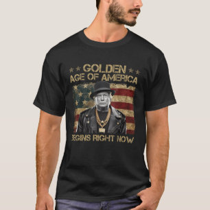 Das goldene Zeitalter Amerikas beginnt jetzt Trump T-Shirt