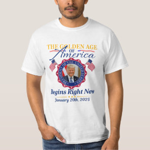 Das goldene Zeitalter Amerikas beginnt jetzt Trump T-Shirt