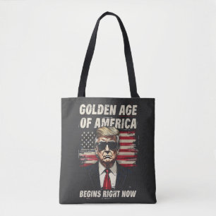 Das goldene Zeitalter Amerikas hat jetzt begonnen Tasche