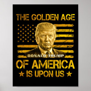 Das goldene Zeitalter Amerikas ist bei uns Lustig Poster