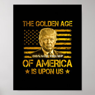 Das goldene Zeitalter Amerikas ist bei uns Lustig  Poster