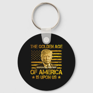 Das goldene Zeitalter Amerikas ist bei uns Lustig  Schlüsselanhänger