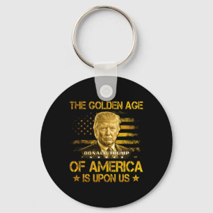 Das goldene Zeitalter Amerikas ist bei uns Lustig  Schlüsselanhänger