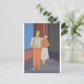 Das goldene Zeitalter des Bliss Postkarte (Stehend Vorderseite)