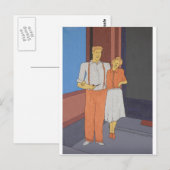 Das goldene Zeitalter des Bliss Postkarte (Vorne/Hinten)