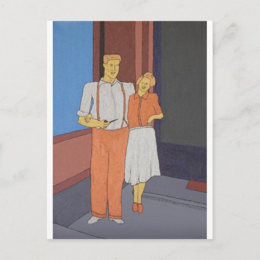 Das goldene Zeitalter des Bliss Postkarte (Vorderseite)