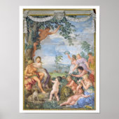 Das goldene Zeitalter (Fresko) Poster (Vorne)