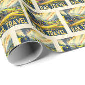 Das goldene Zeitalter Geschenkpapier (Rolleneckpunkt)