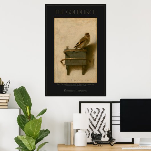 Das Goldfinch-Poster 24x36 Poster (Heimbüro)