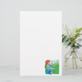 Das Golf der Frauen Briefpapier (Stehend Vorderseite)