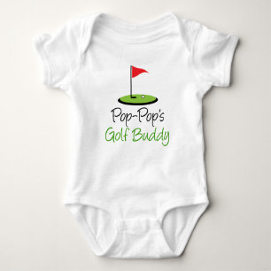 Das Golf-Freund des Pop-Pops Baby Strampler