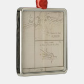 Das Golf von Mexiko Silbernes Ornament (Rechts)