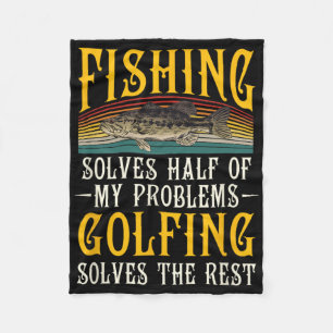 Das Golfen löst die Erholung meiner Probleme beim Fleecedecke